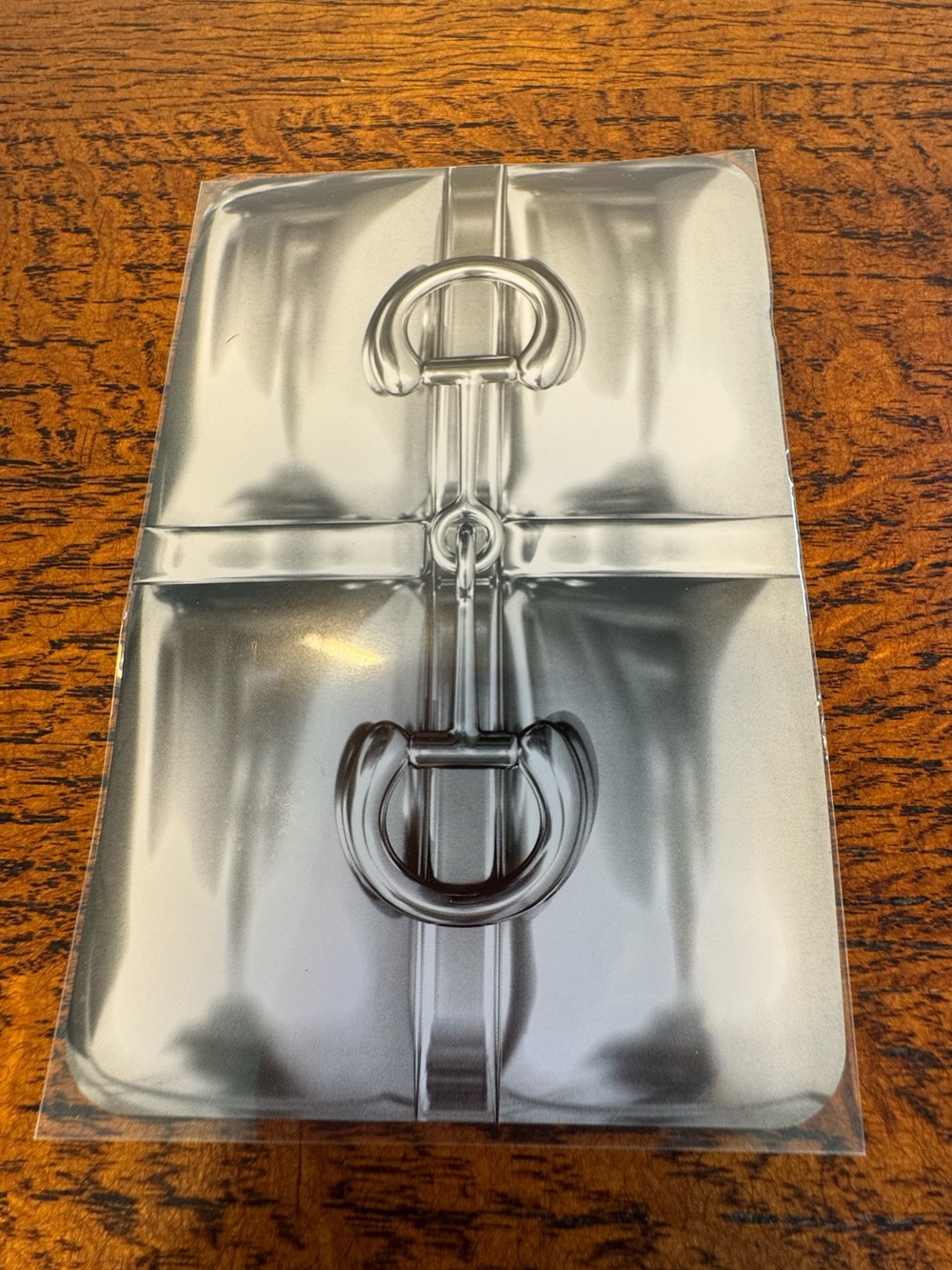 Gucci Jumbo Horsebit Five of Diamonds Playing Card